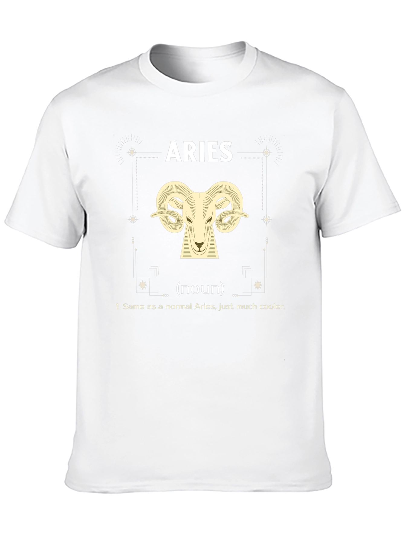 Aries Zodiac T-Shirt - Cooler Definition