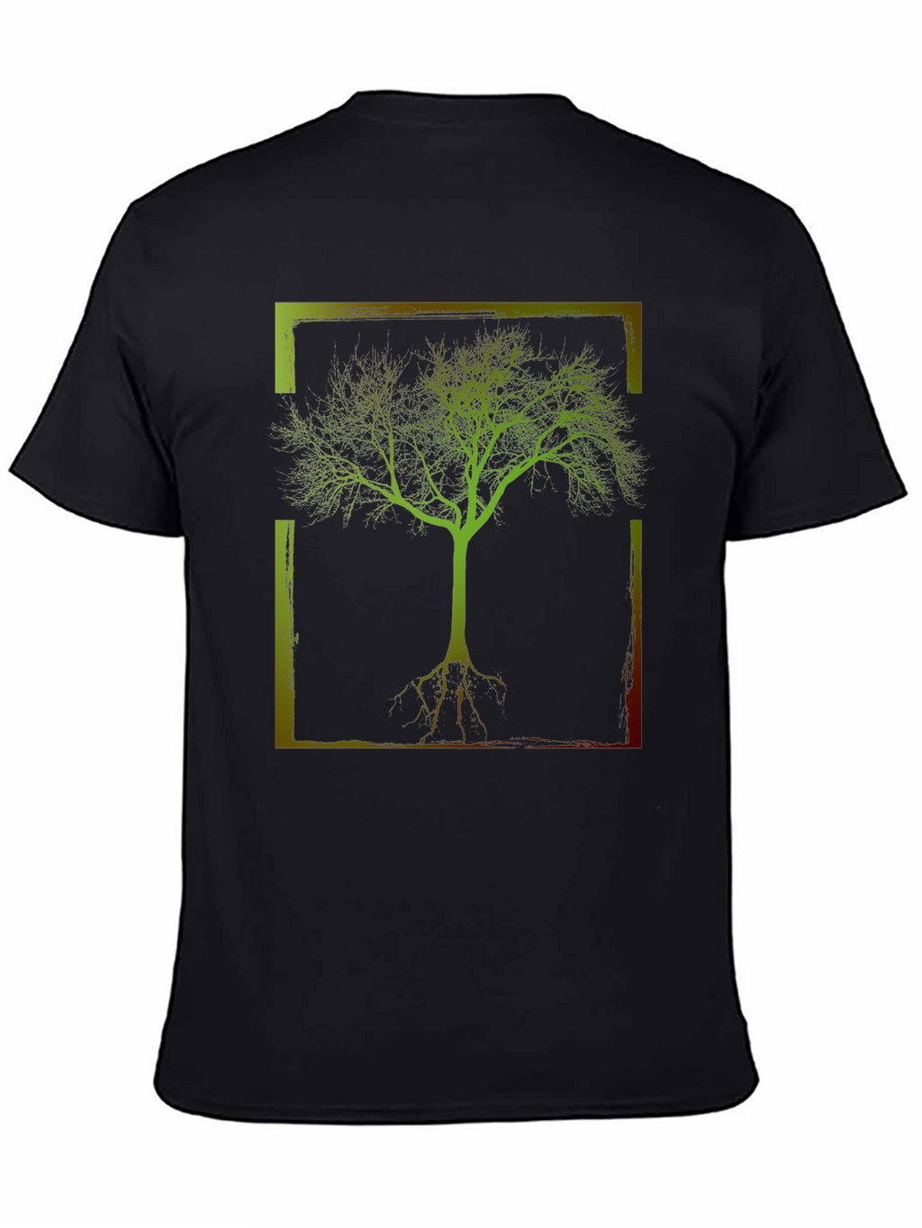 Abstract Tree Graphic Tee - Modern Nature Design