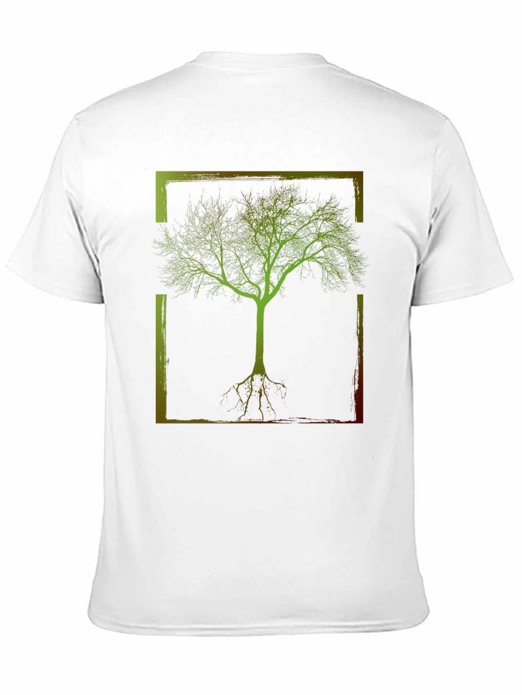Abstract Tree Graphic Tee - Modern Nature Design