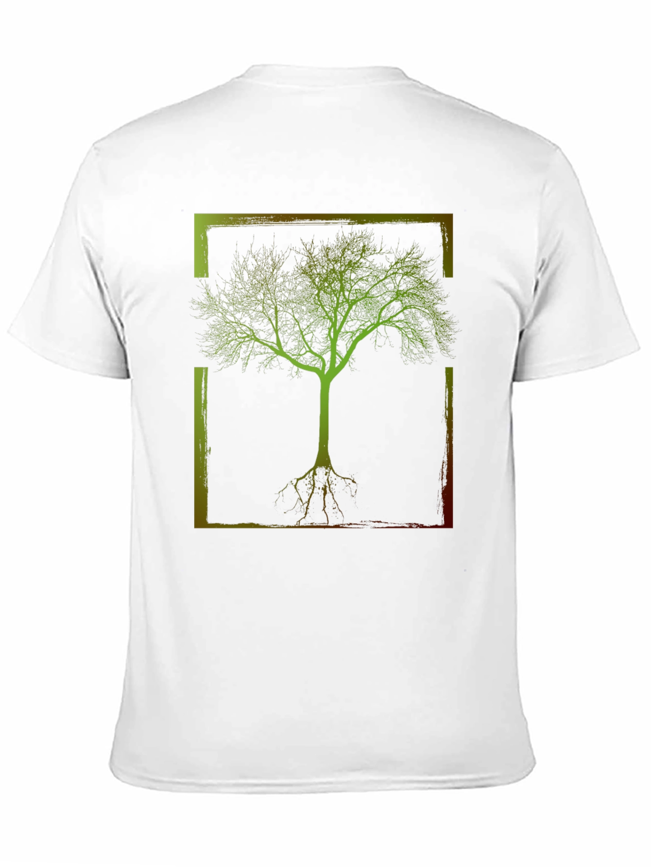 Abstract Tree Graphic Tee - Modern Nature Design