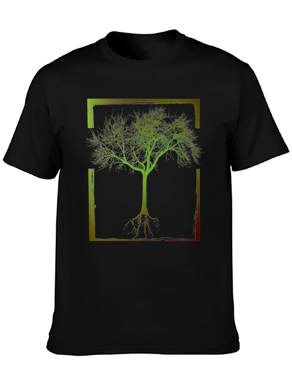 Abstract Tree Graphic Tee - Modern Nature Design