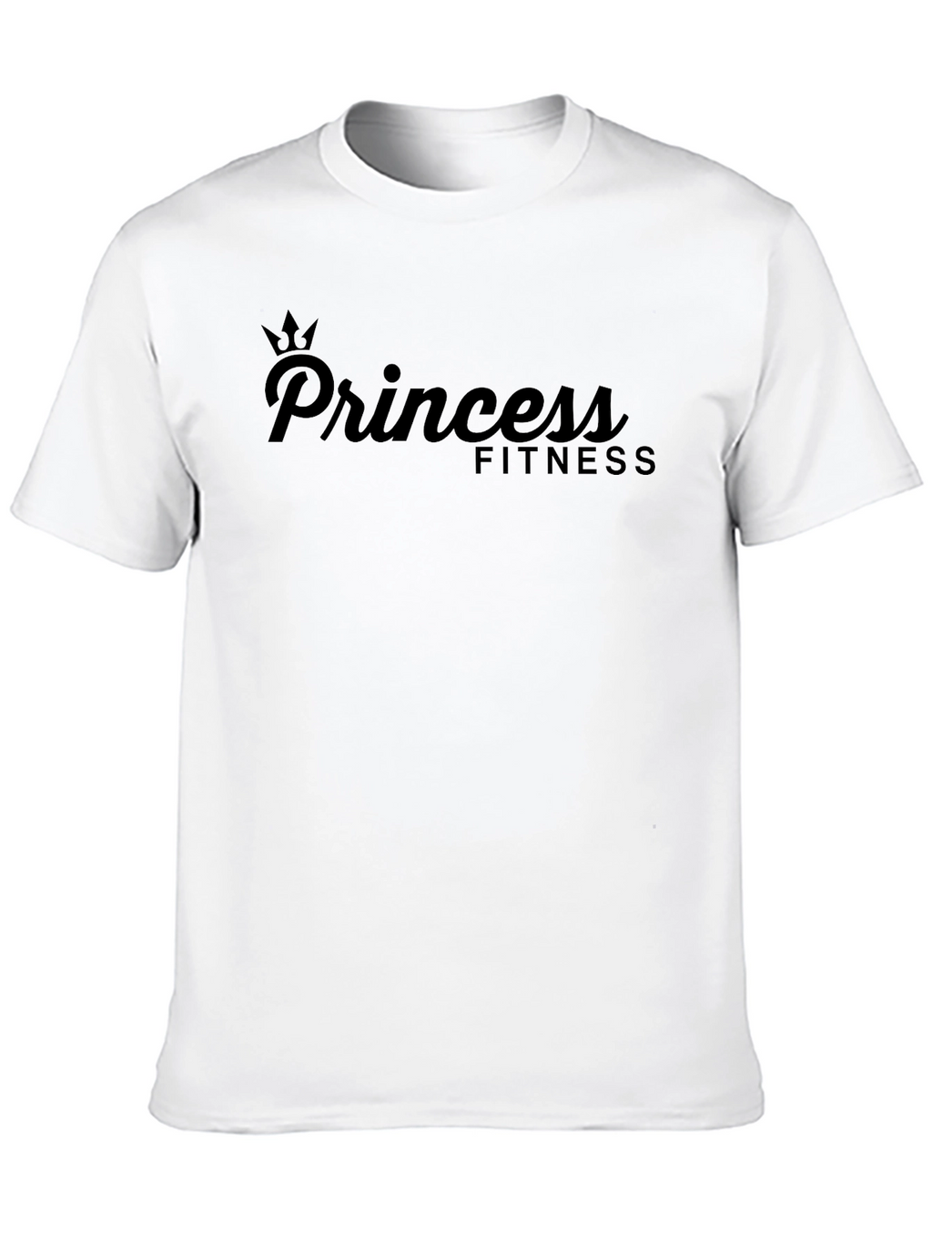 Princess Fitness Black T-Shirt