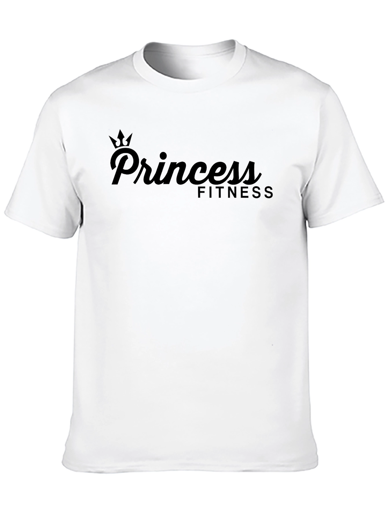 Princess Fitness Black T-Shirt