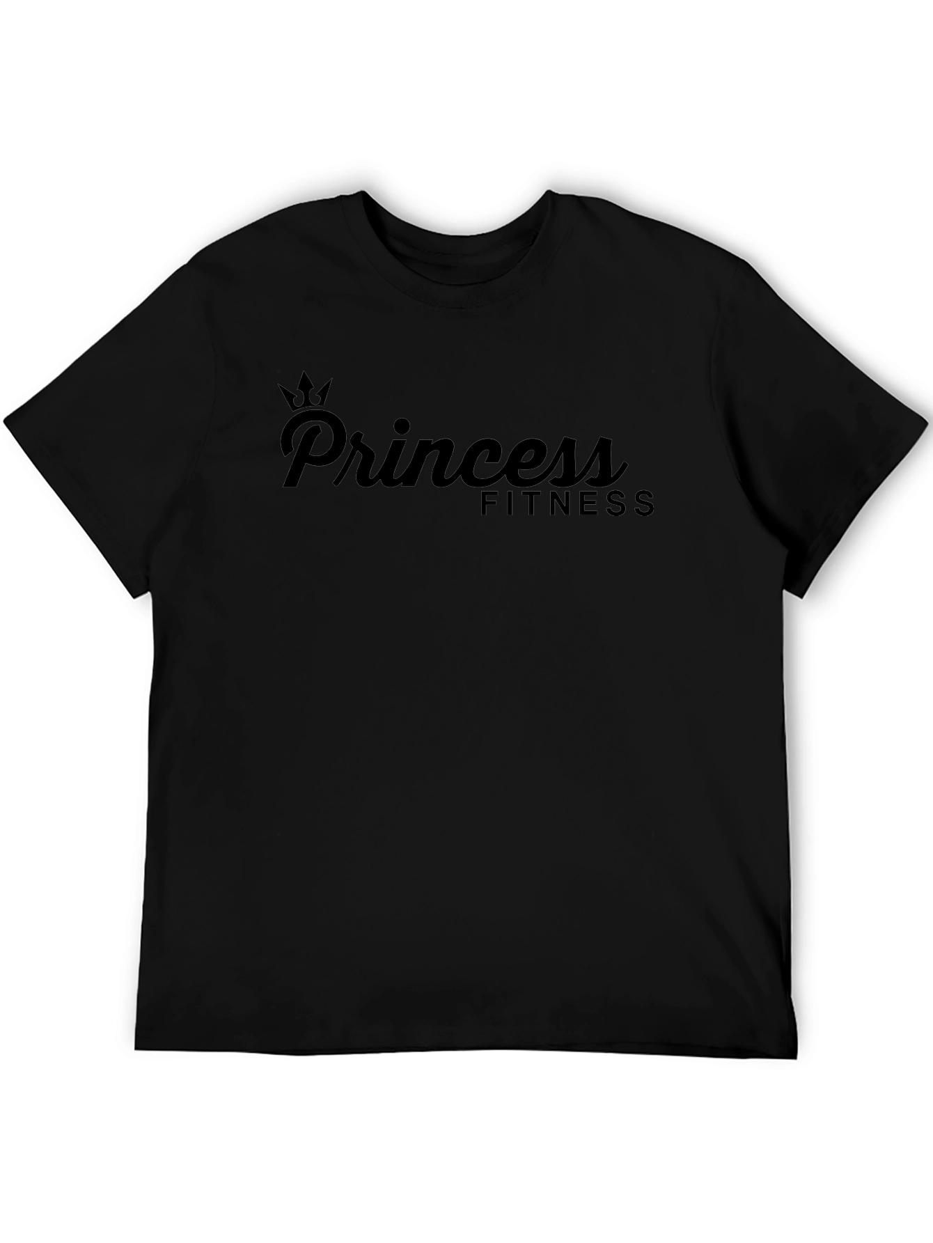 Princess Fitness Black T-Shirt