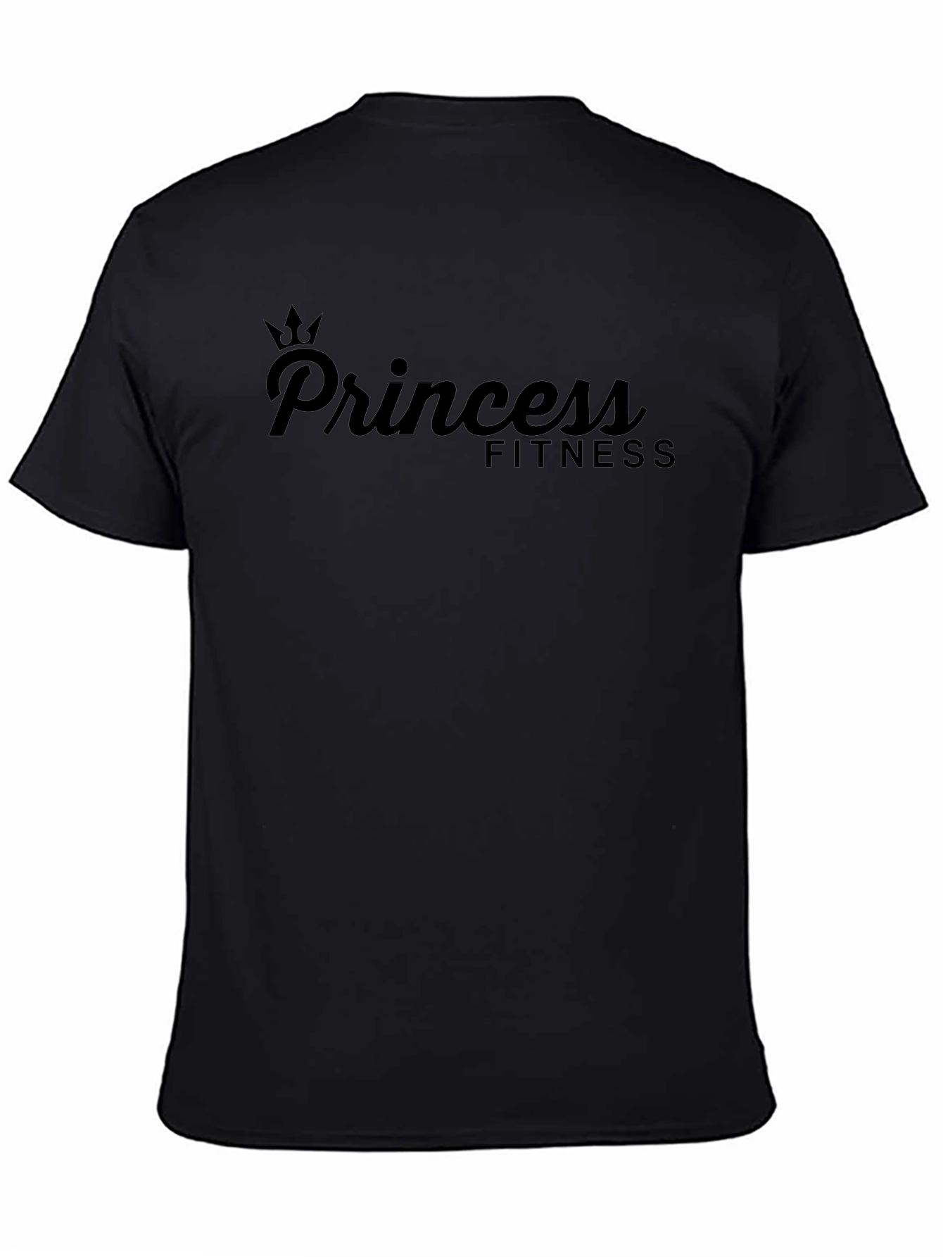 Princess Fitness Black T-Shirt