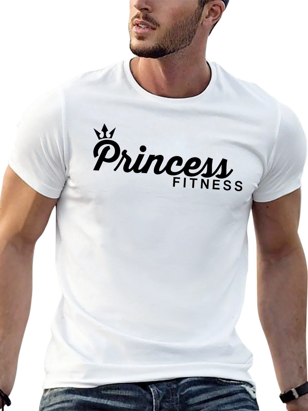 Princess Fitness Black T-Shirt