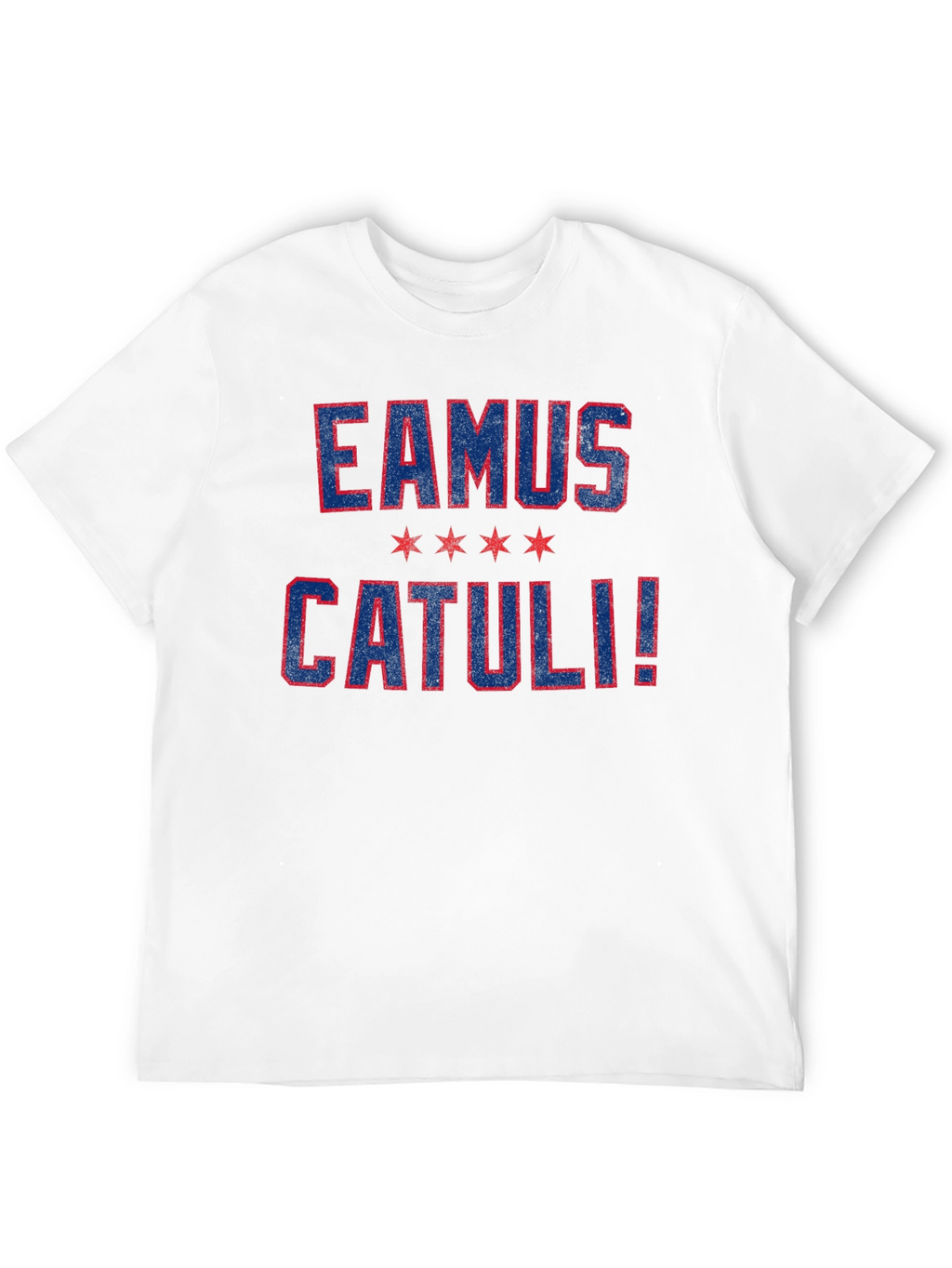 Eamus Catuli! Graphic Print Black T-Shirt