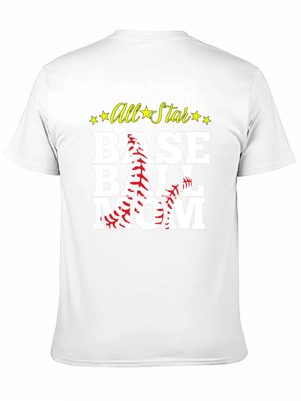All Star Baseball Mom T-Shirt