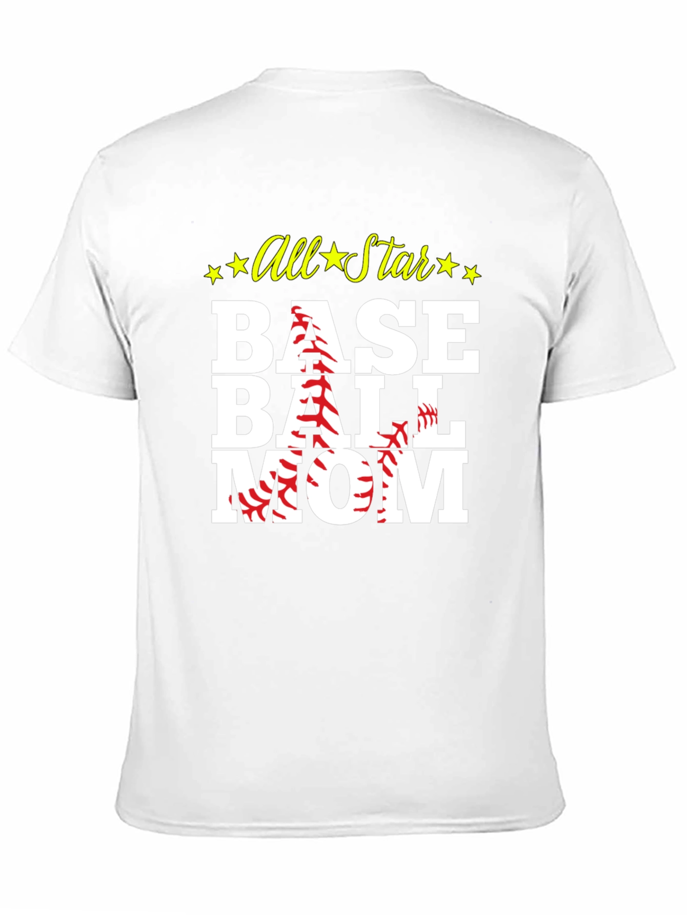 All Star Baseball Mom T-Shirt