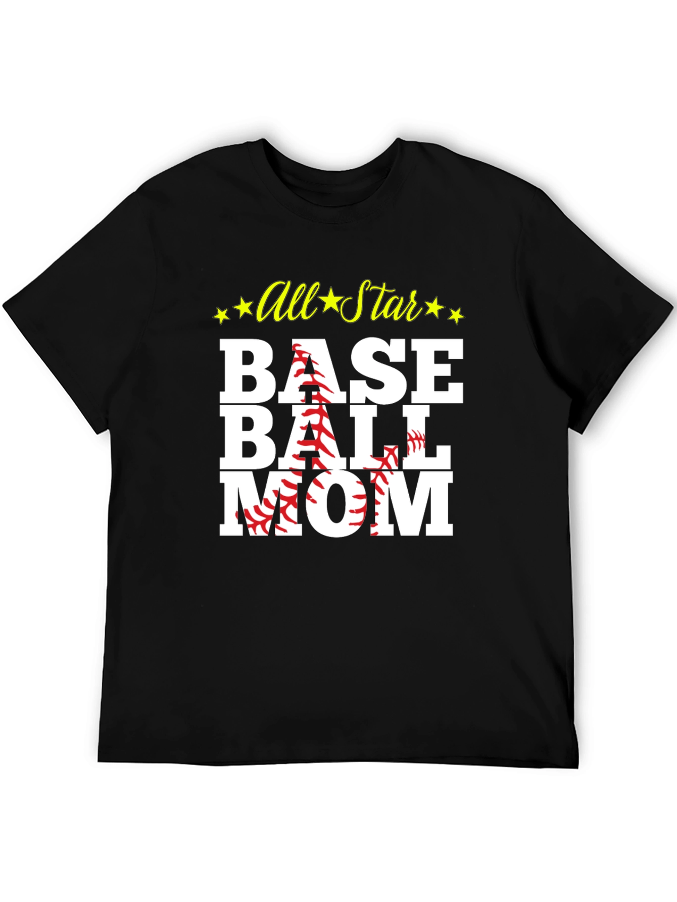 All Star Baseball Mom T-Shirt