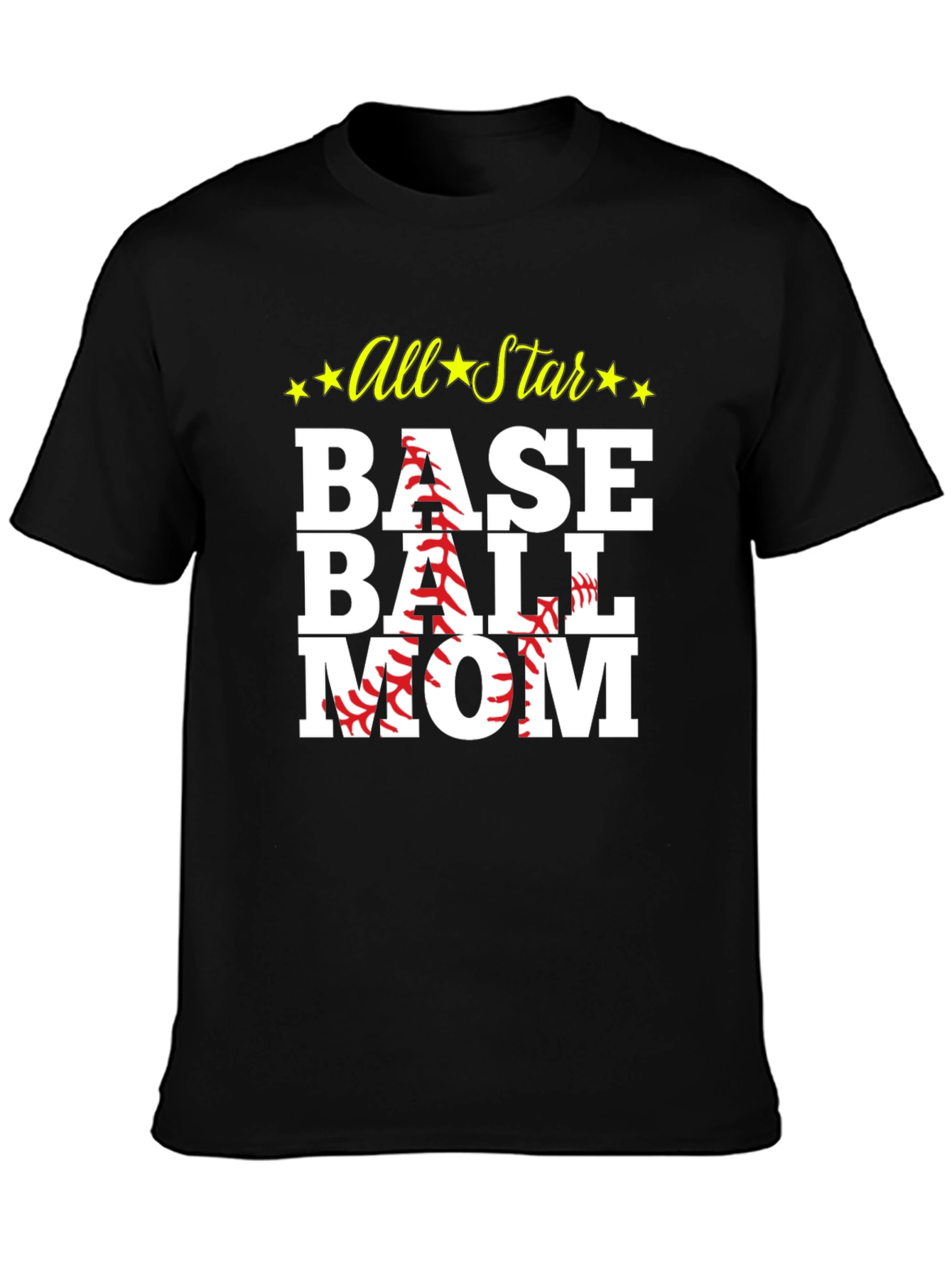 All Star Baseball Mom T-Shirt