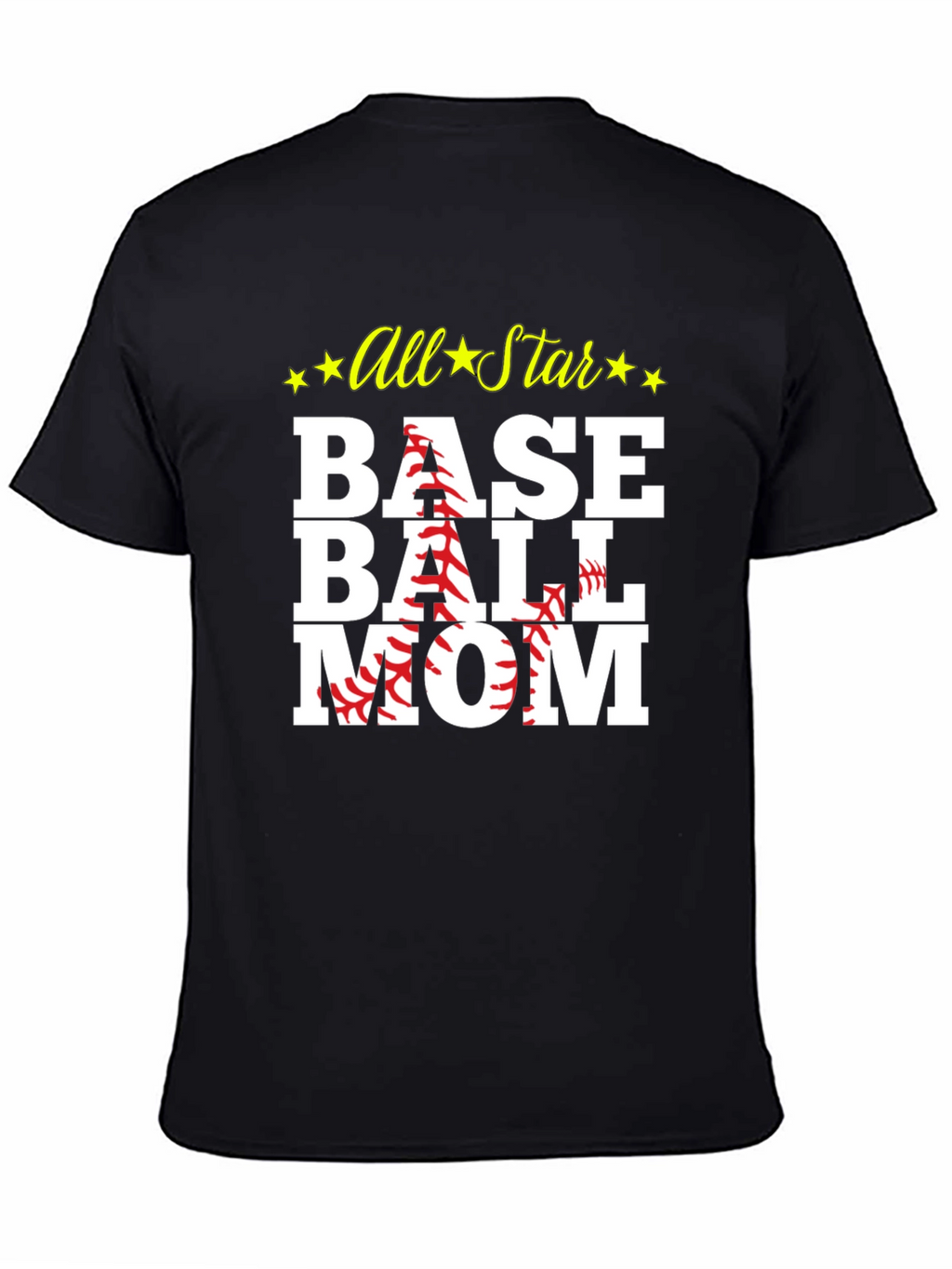 All Star Baseball Mom T-Shirt