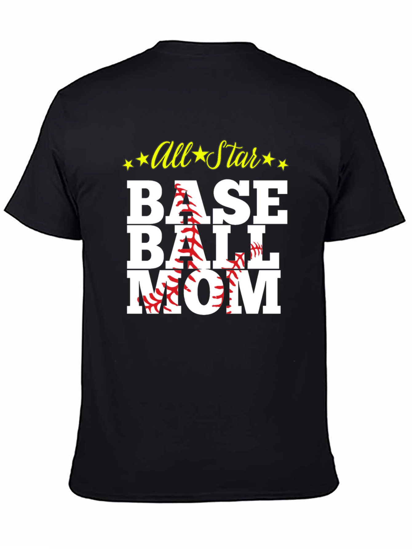 All Star Baseball Mom T-Shirt