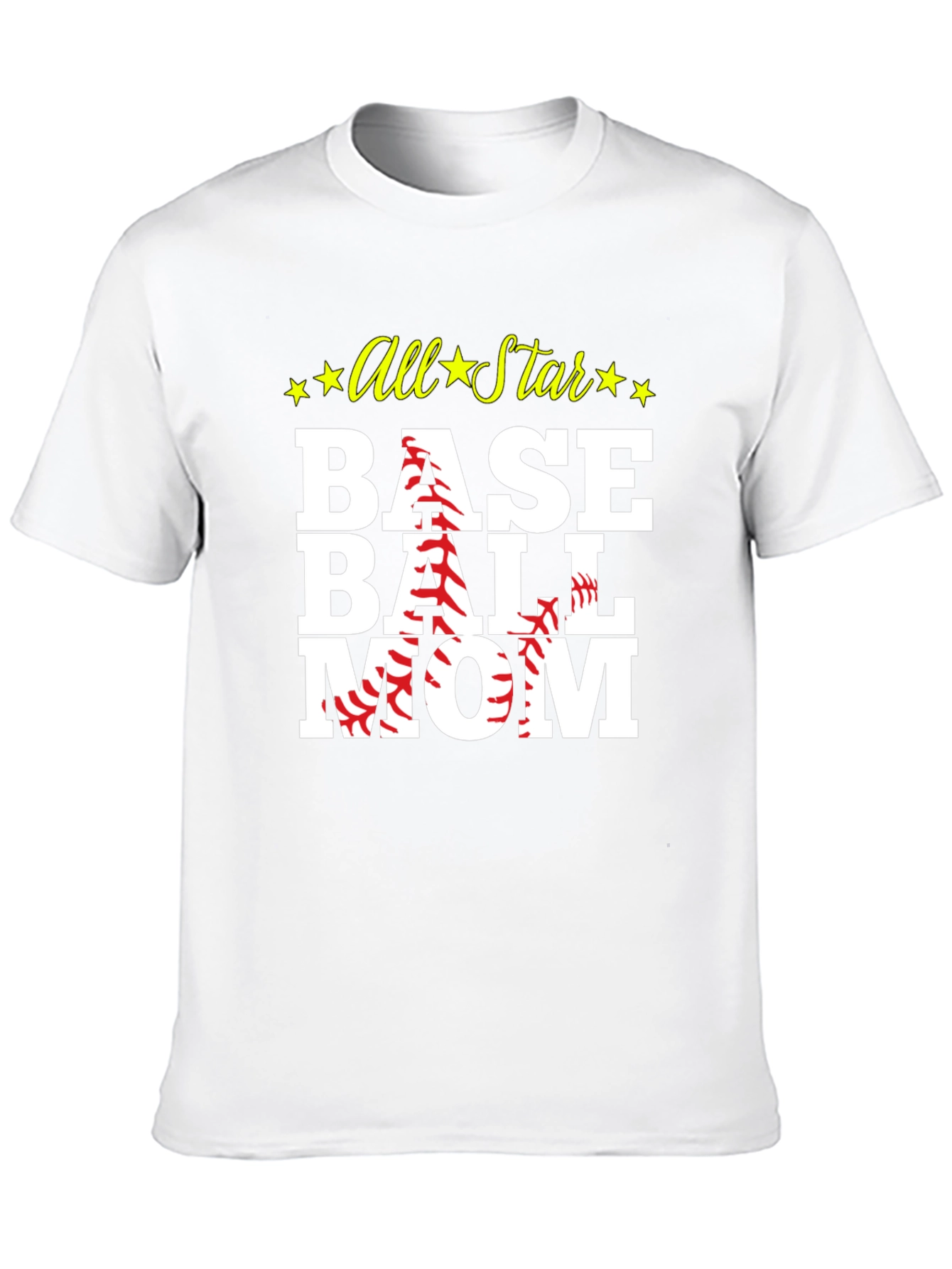 All Star Baseball Mom T-Shirt
