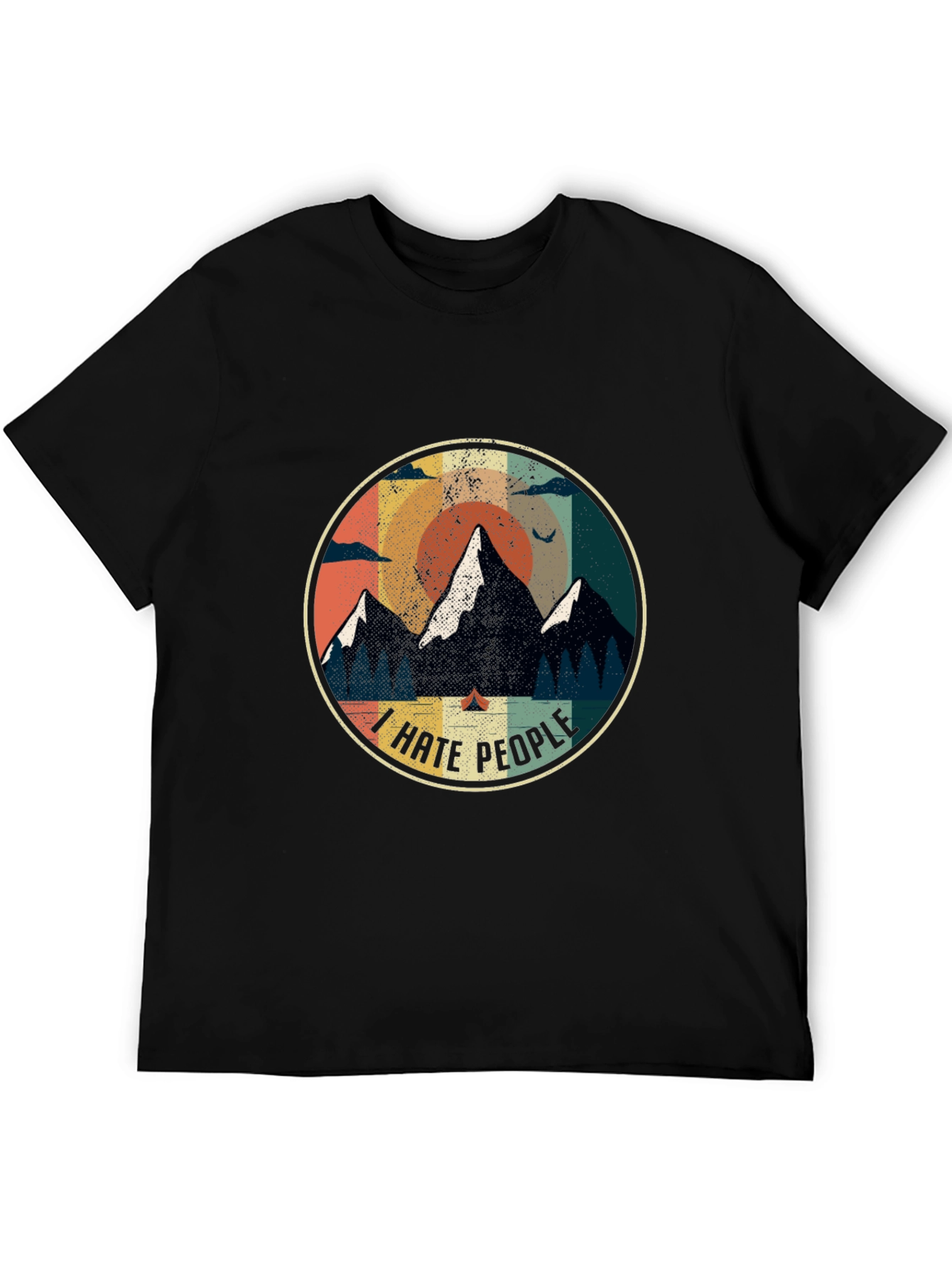 I Hate People Camping Graphic Tee