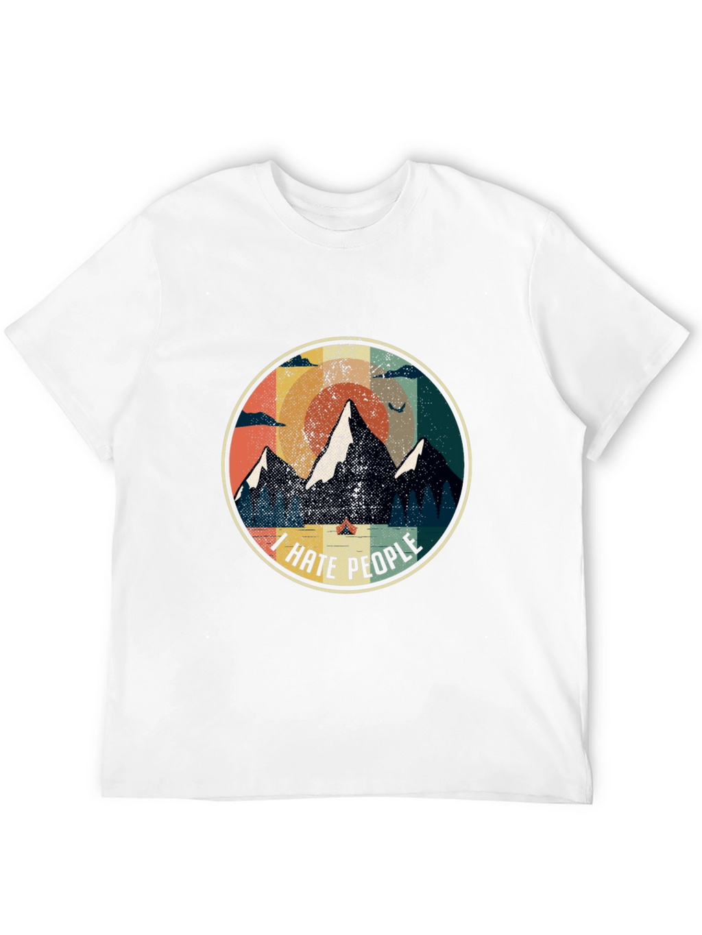 I Hate People Camping Graphic Tee