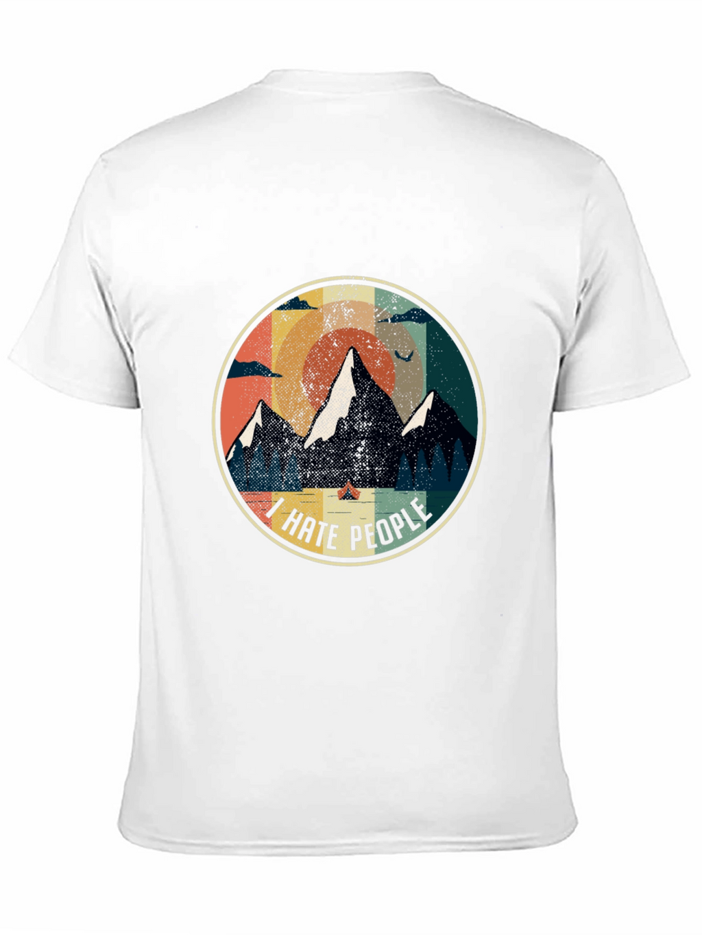 I Hate People Camping Graphic Tee