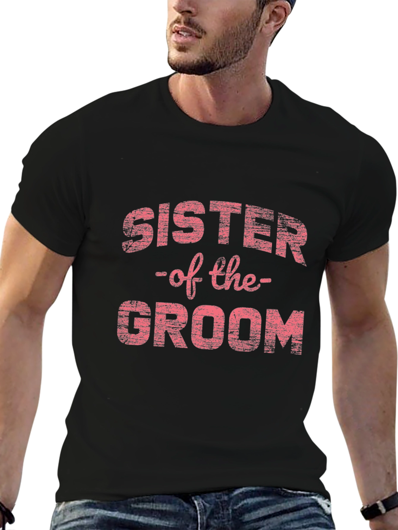 Sister of the Groom T-Shirt - Wedding Party Tee