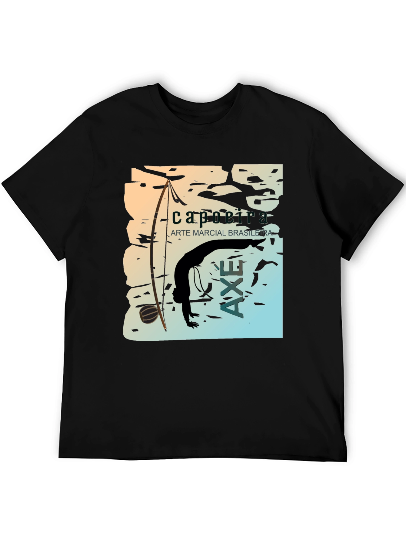 Capoeira Martial Arts Graphic T-Shirt