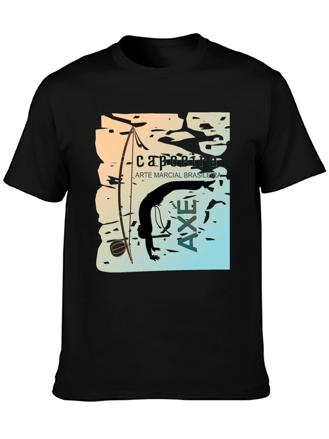 Capoeira Martial Arts Graphic T-Shirt