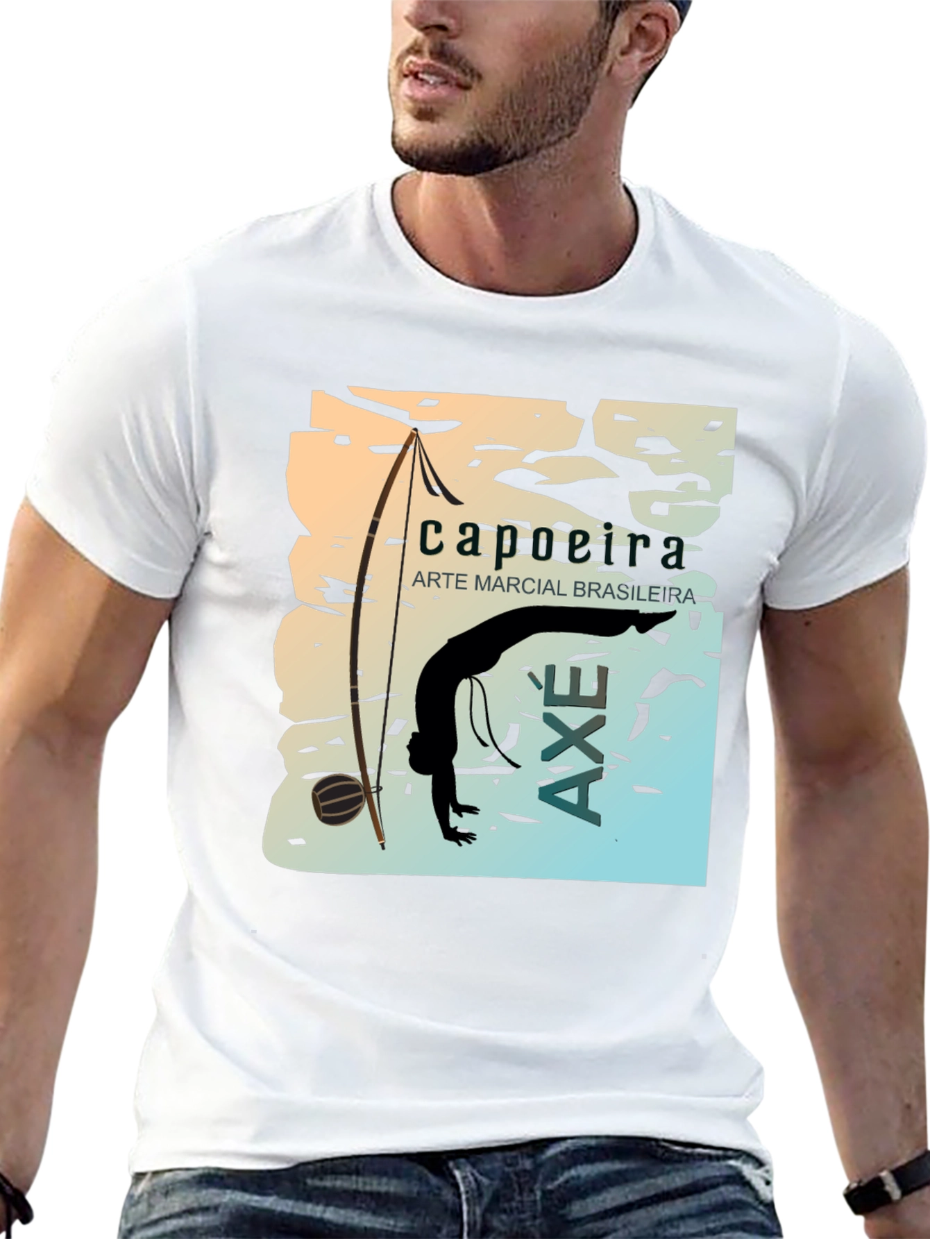 Capoeira Martial Arts Graphic T-Shirt
