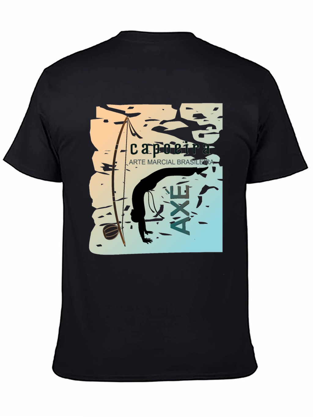 Capoeira Martial Arts Graphic T-Shirt