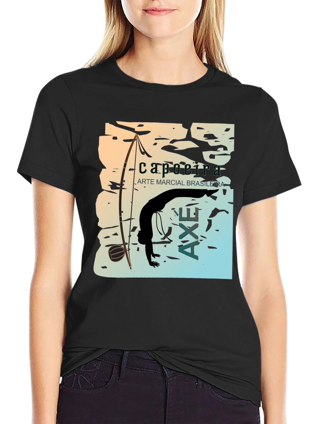 Capoeira Martial Arts Graphic T-Shirt