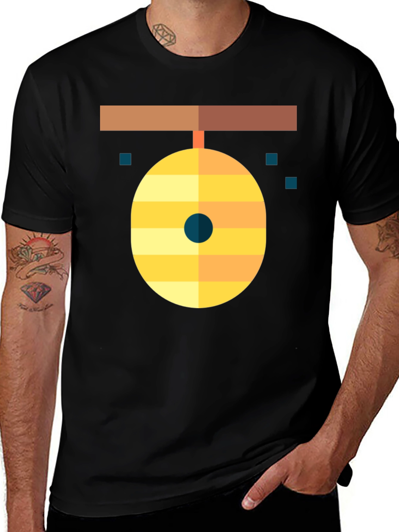 Gong Graphic Tee - Unique Design