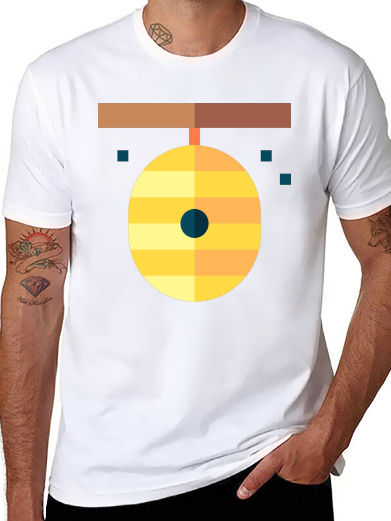 Gong Graphic Tee - Unique Design