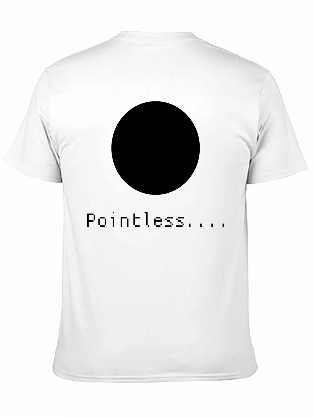 Pointless Graphic Black T-Shirt
