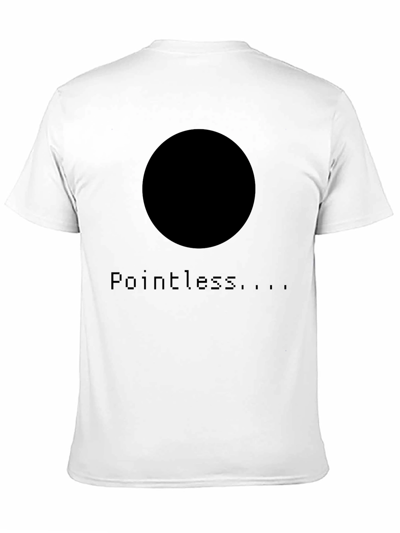 Pointless Graphic Black T-Shirt