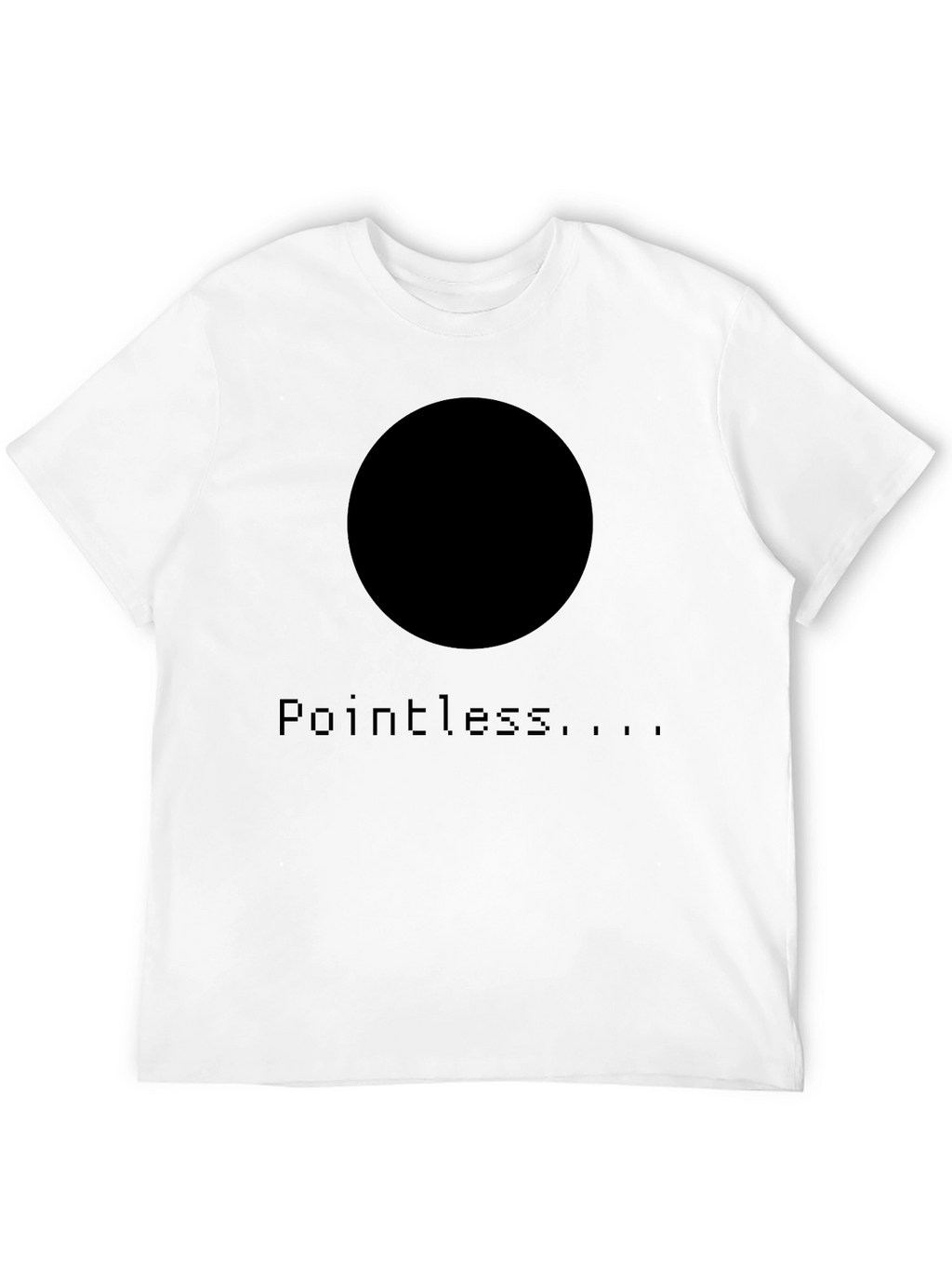 Pointless Graphic Black T-Shirt