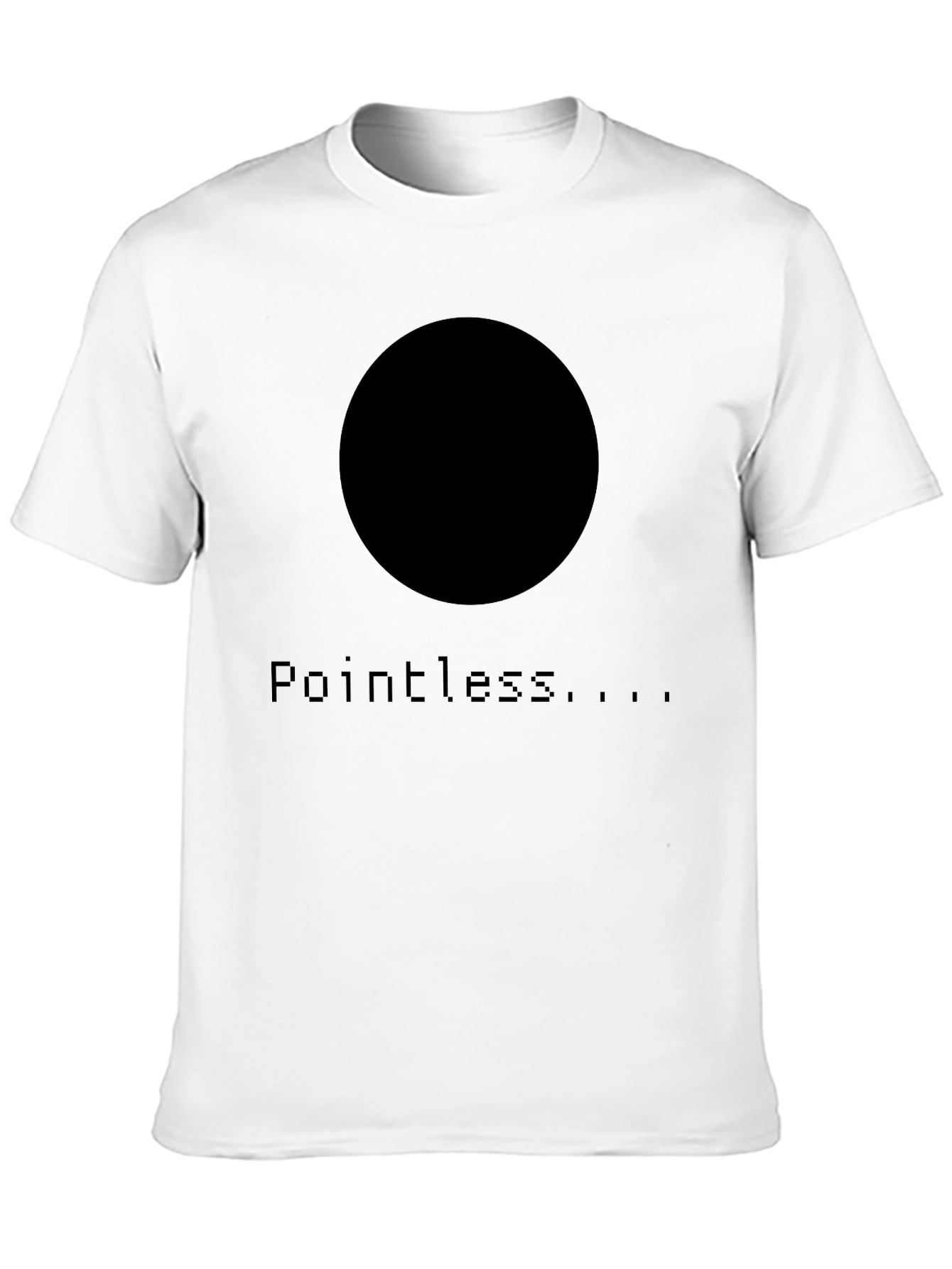 Pointless Graphic Black T-Shirt
