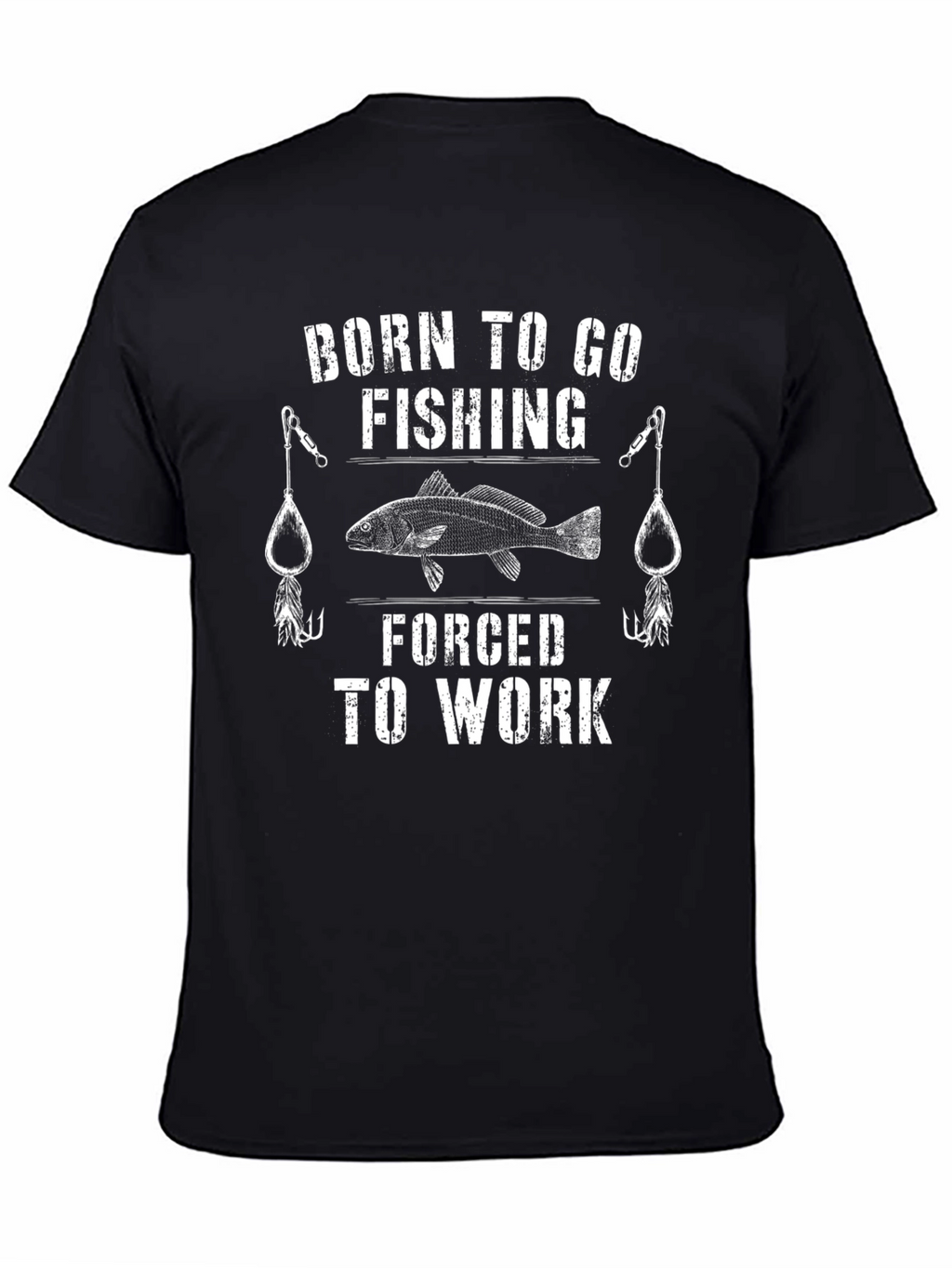 Born to Go Fishing Mens Tee