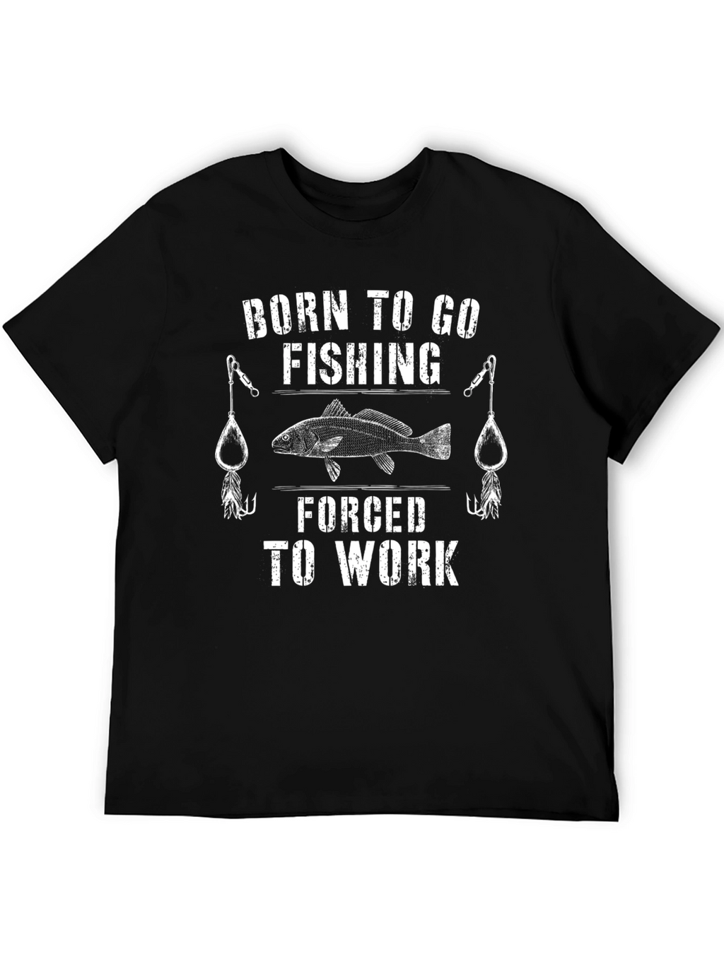 Born to Go Fishing Mens Tee