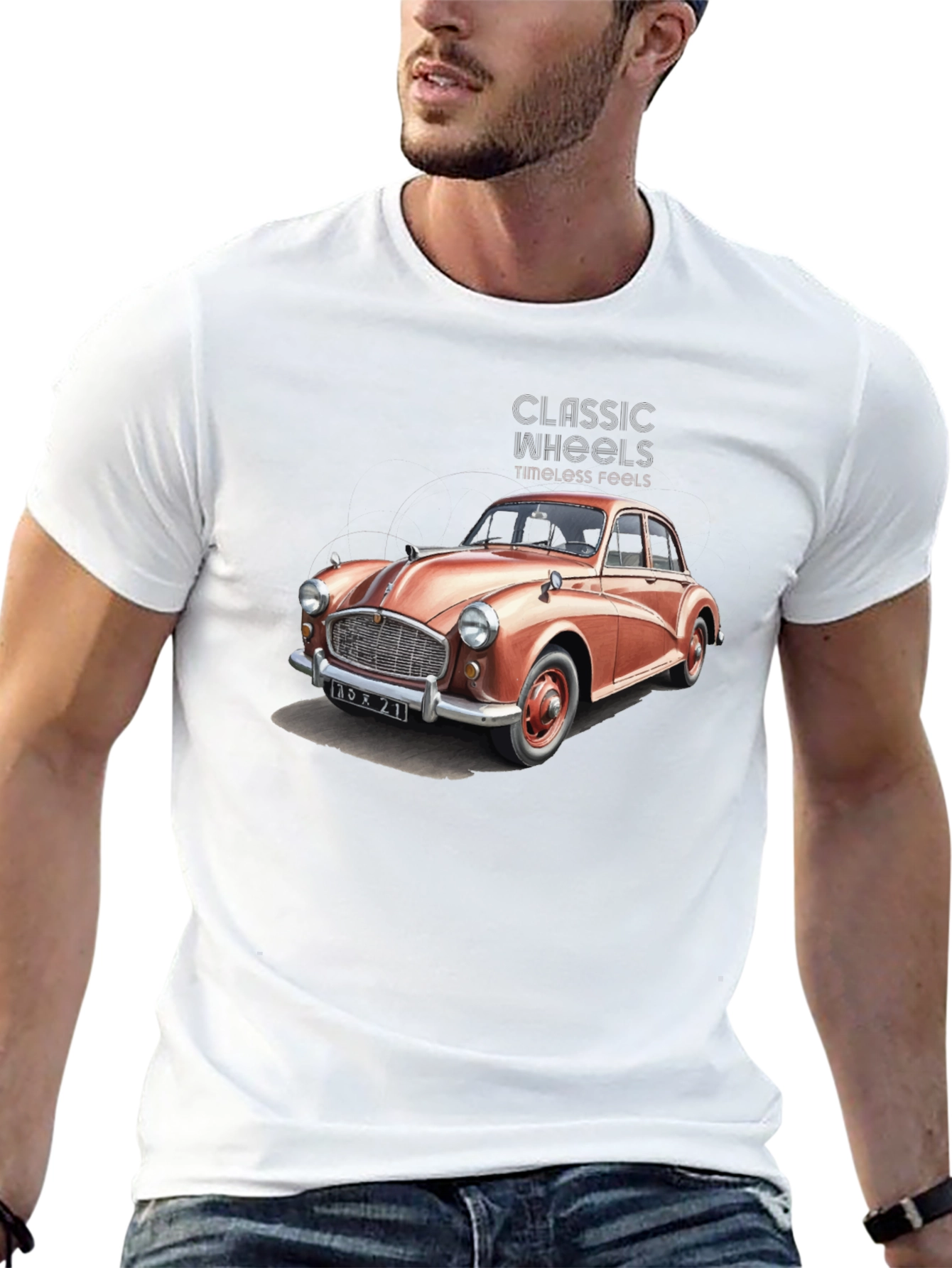Classic Car Graphic Tee - Timeless Style
