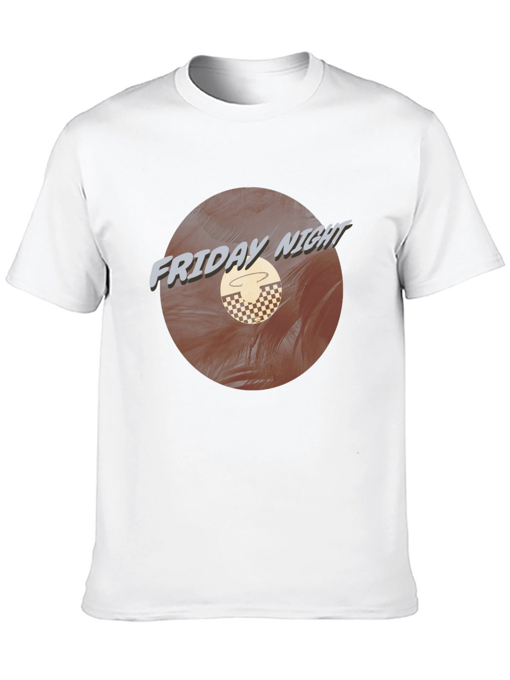 Friday Night Graphic Tee - Black T-Shirt