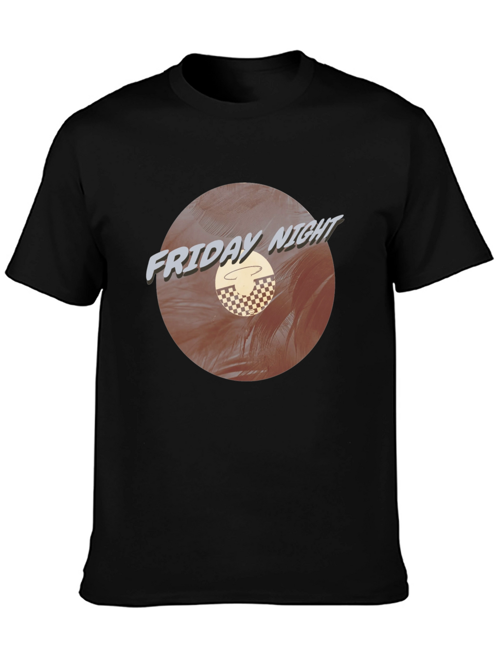 Friday Night Graphic Tee - Black T-Shirt