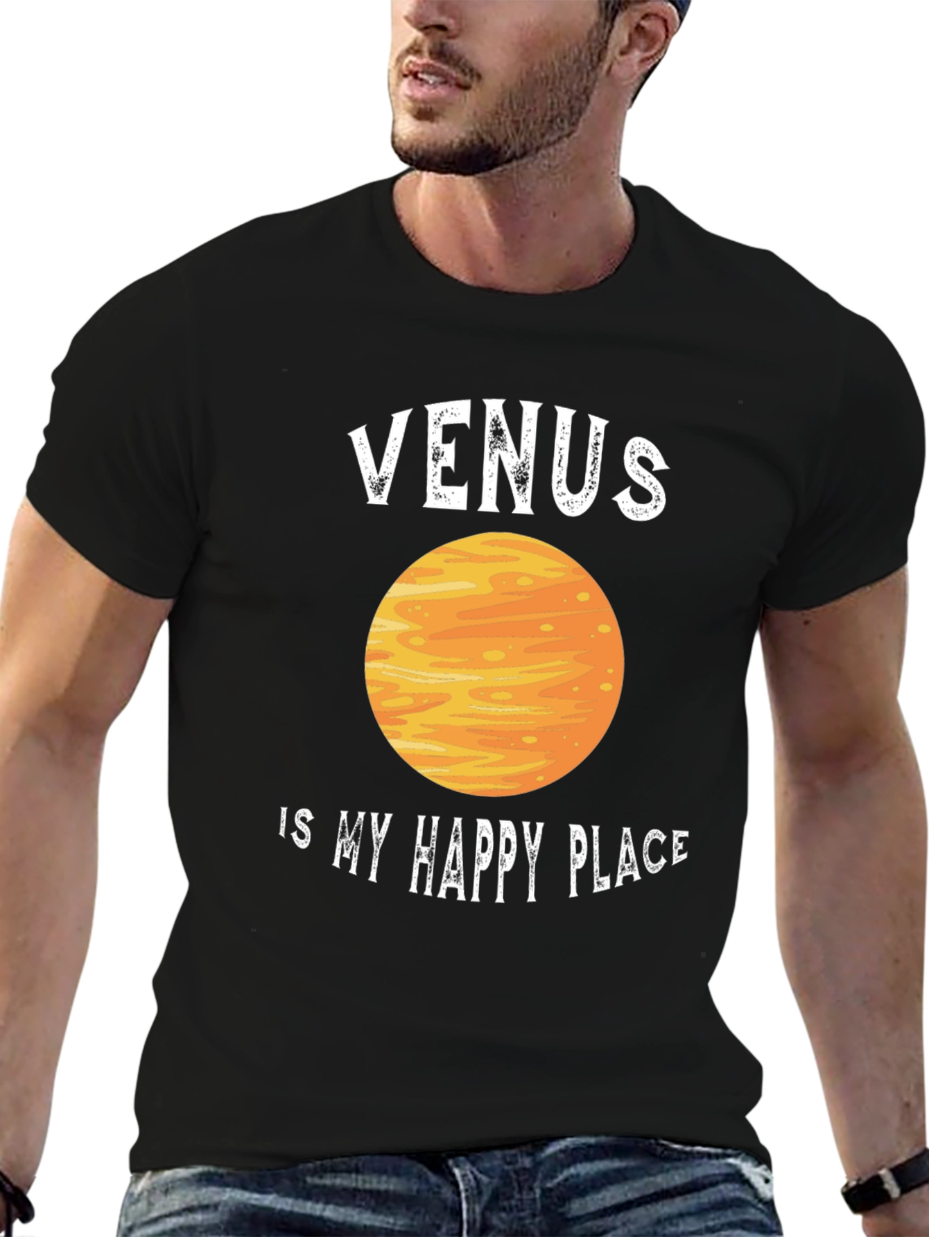 Venus is My Happy Place Graphic T-Shirt