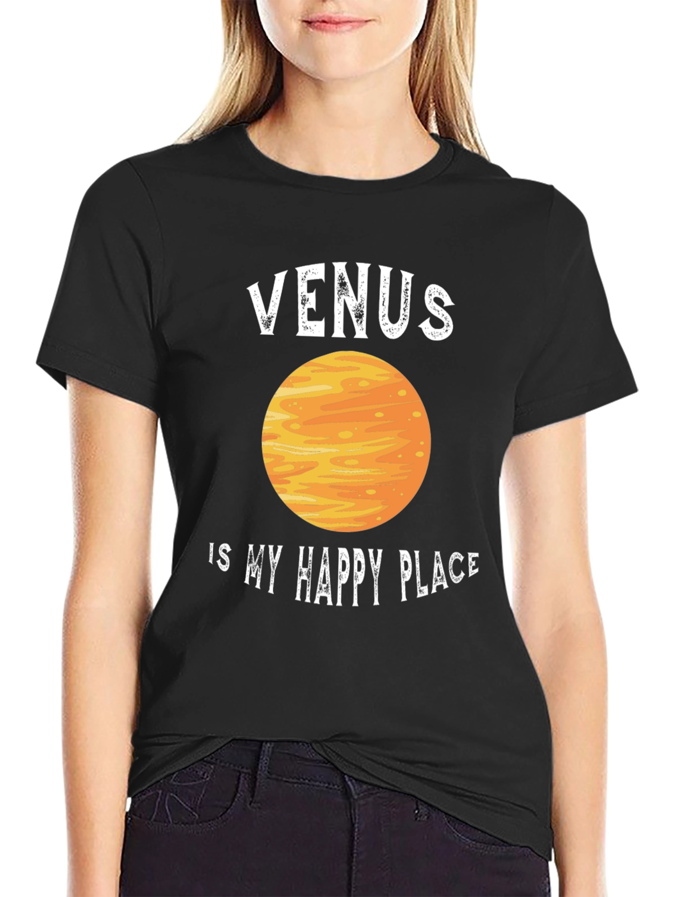 Venus is My Happy Place Graphic T-Shirt