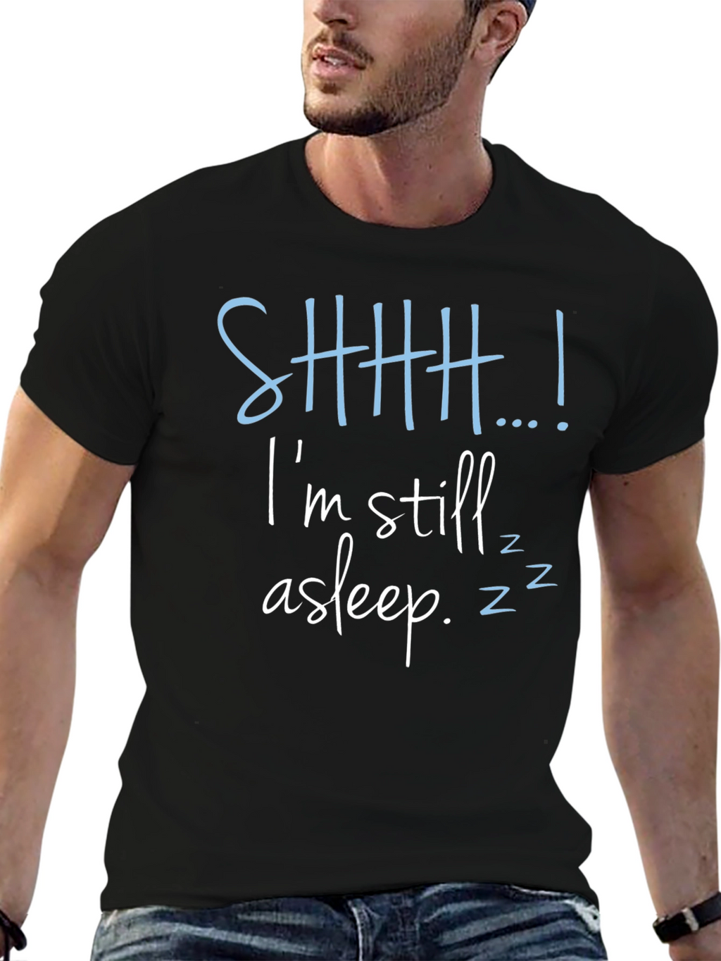 Shhh...Im Still Asleep Mens Graphic Tee