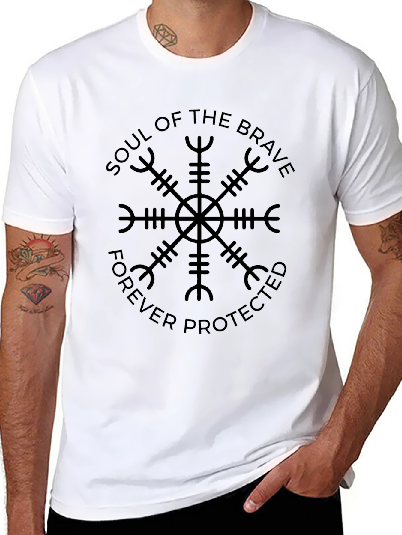 Soul of The Brave Forever Protected Graphic Tee