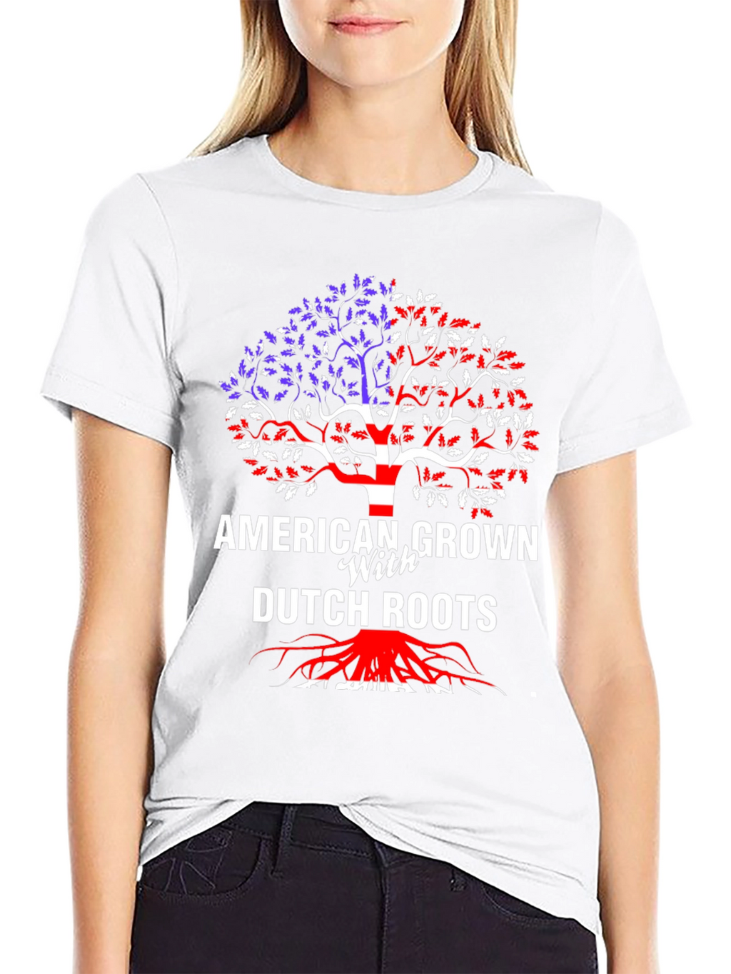 American Grown with Dutch Roots T-Shirt