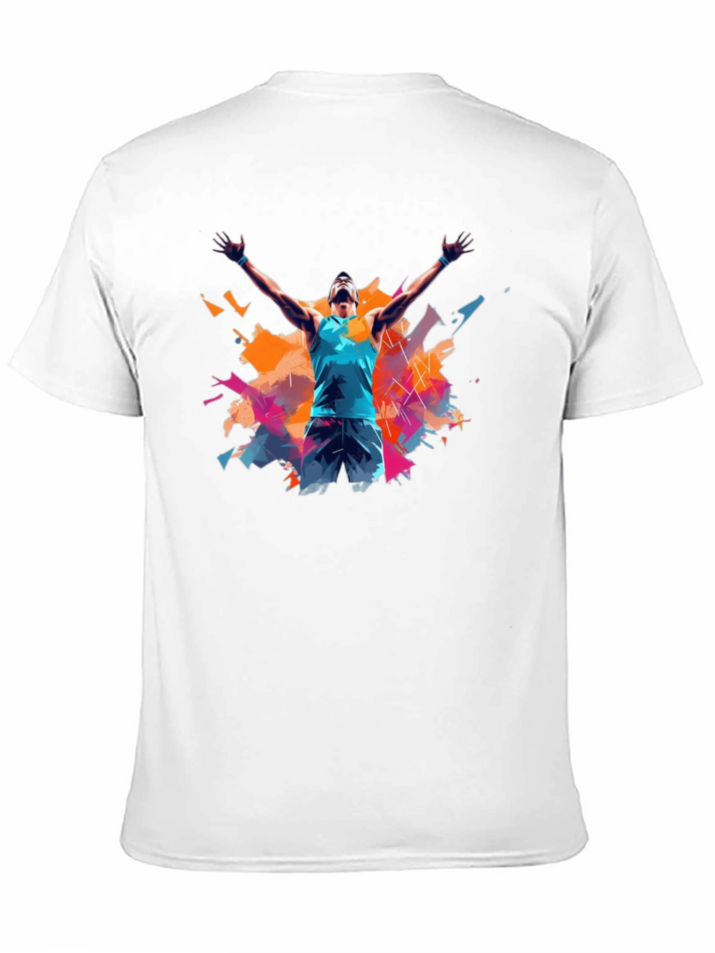 Black Graphic Tee - Athlete Celebration