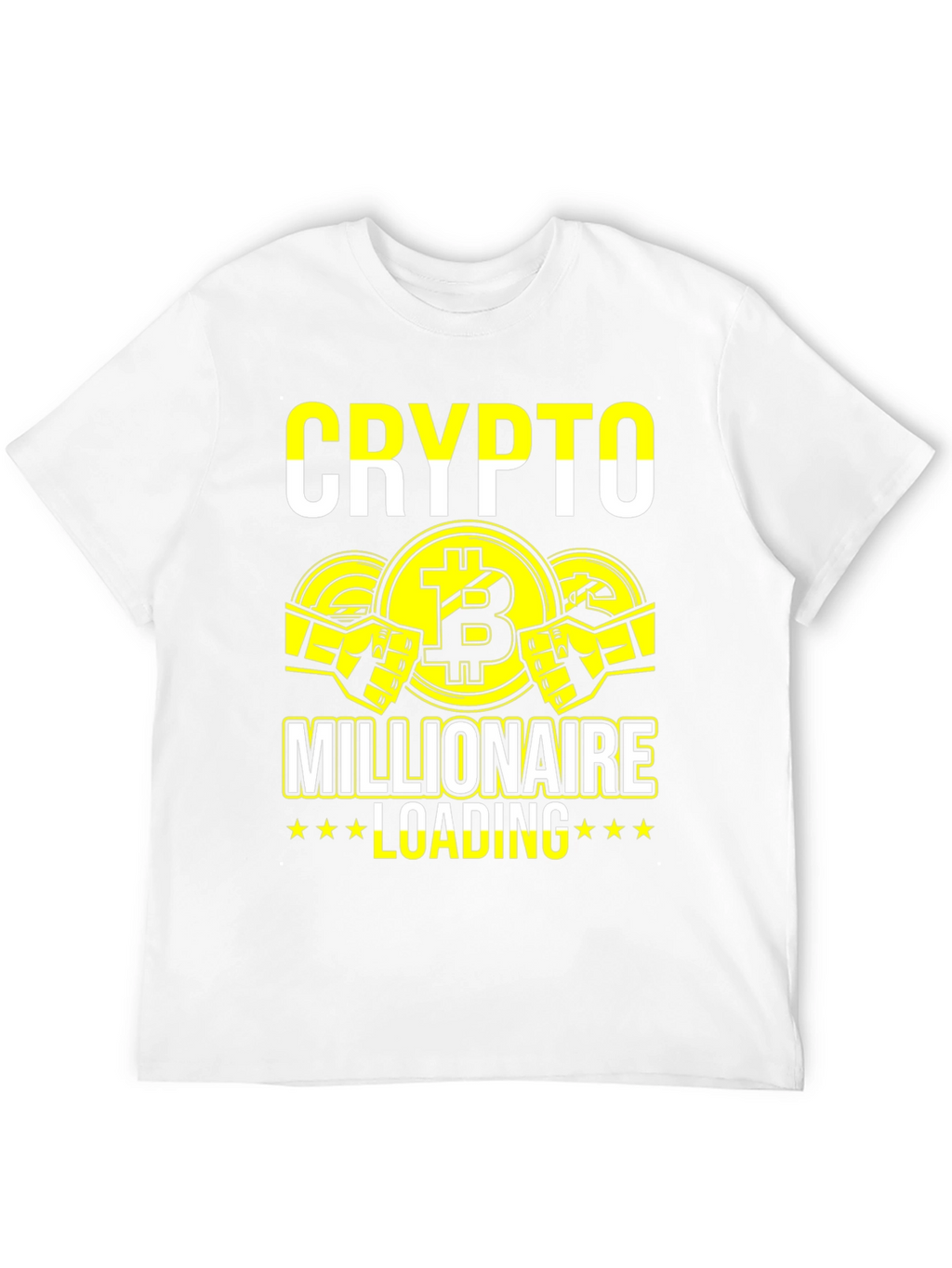 Crypto Millionaire Loading Graphic T-Shirt