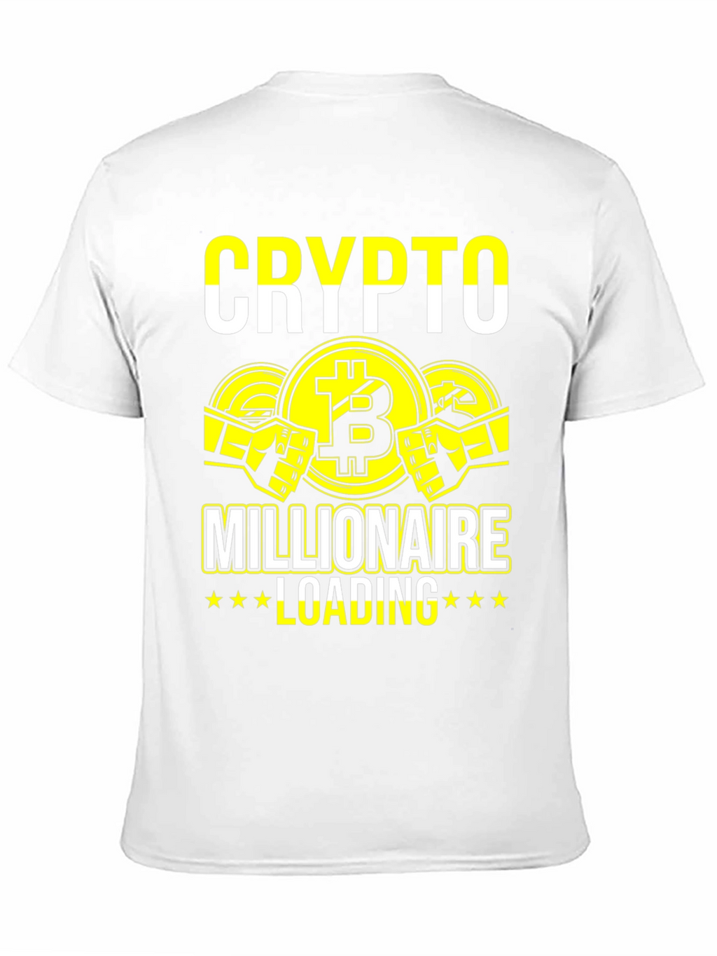 Crypto Millionaire Loading Graphic T-Shirt