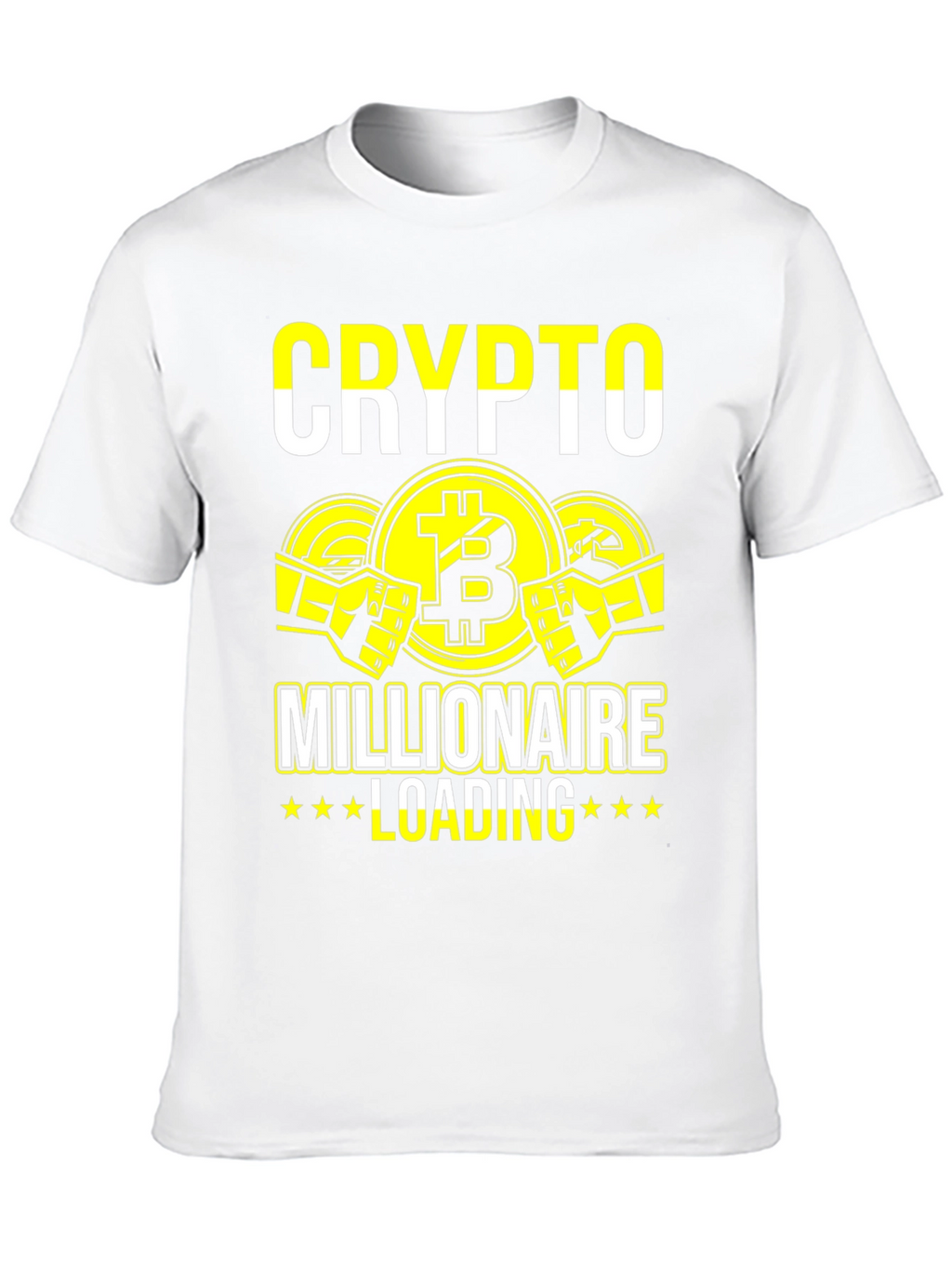 Crypto Millionaire Loading Graphic T-Shirt
