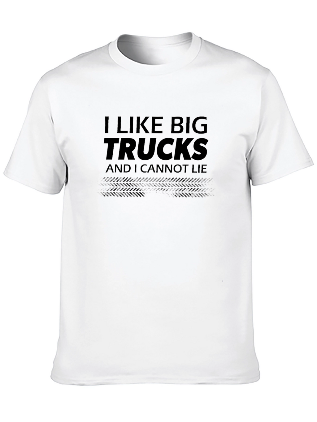 I Like Big Trucks Graphic Tee - Black