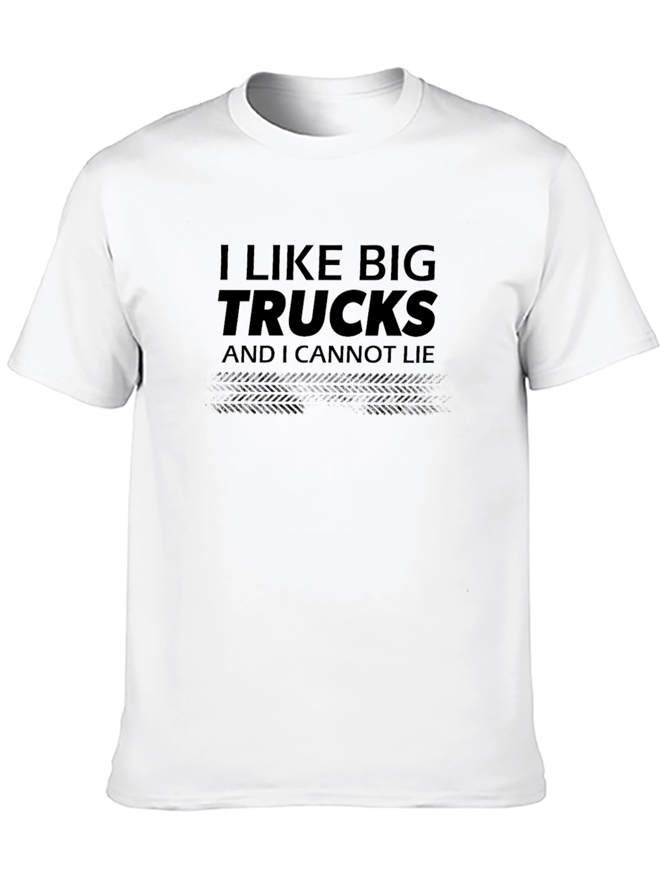 I Like Big Trucks Graphic Tee - Black