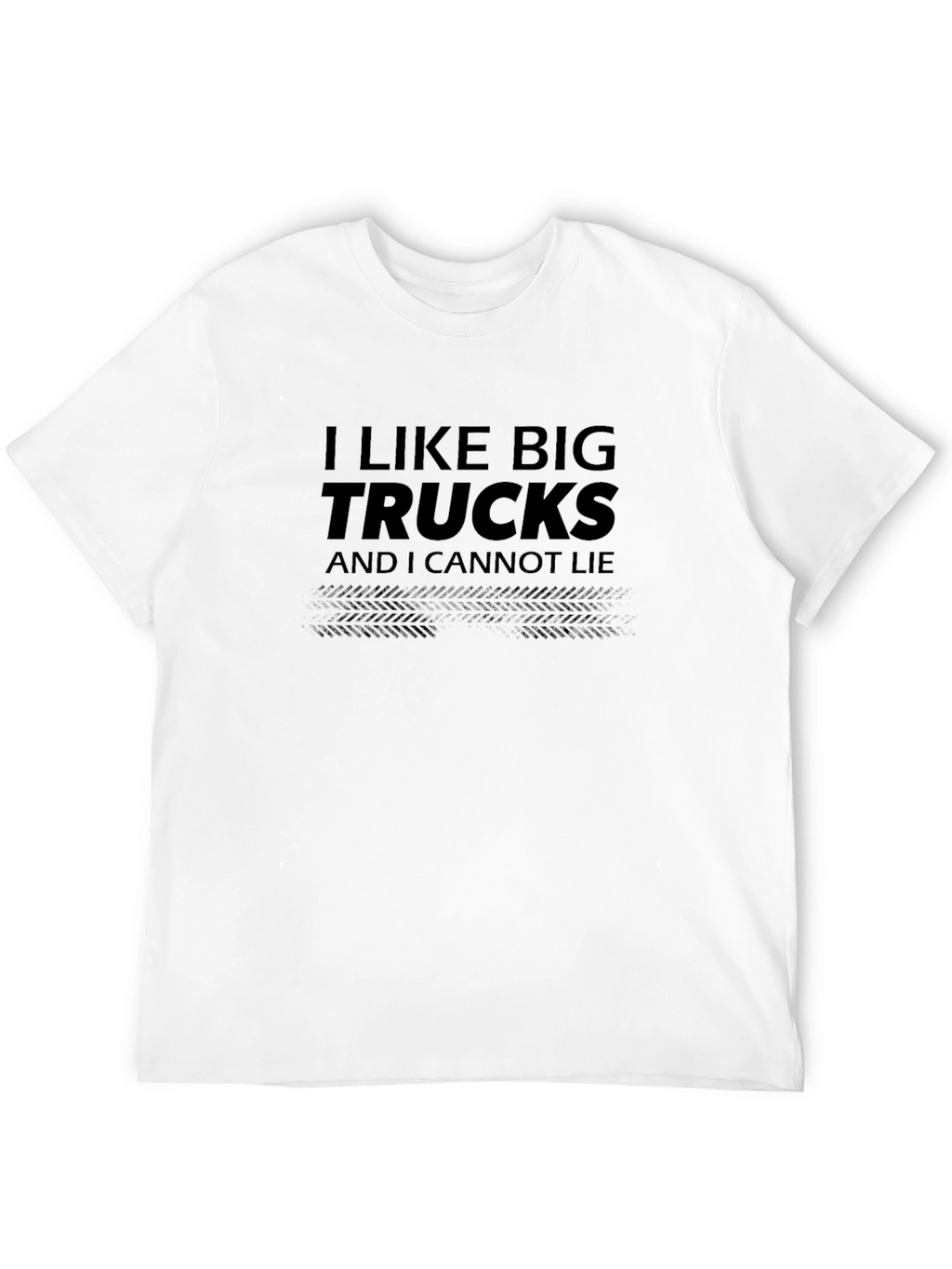 I Like Big Trucks Graphic Tee - Black